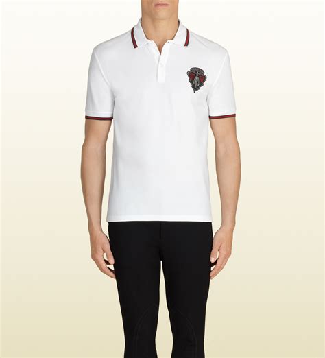 Gucci white polo